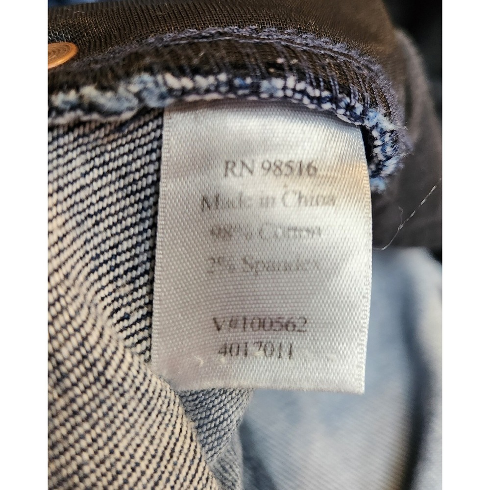 Coldwater Creek Brand Jeans Womens P10 (Measures 31x20) Medium Wash Cotton Blend - Picture 10 of 11